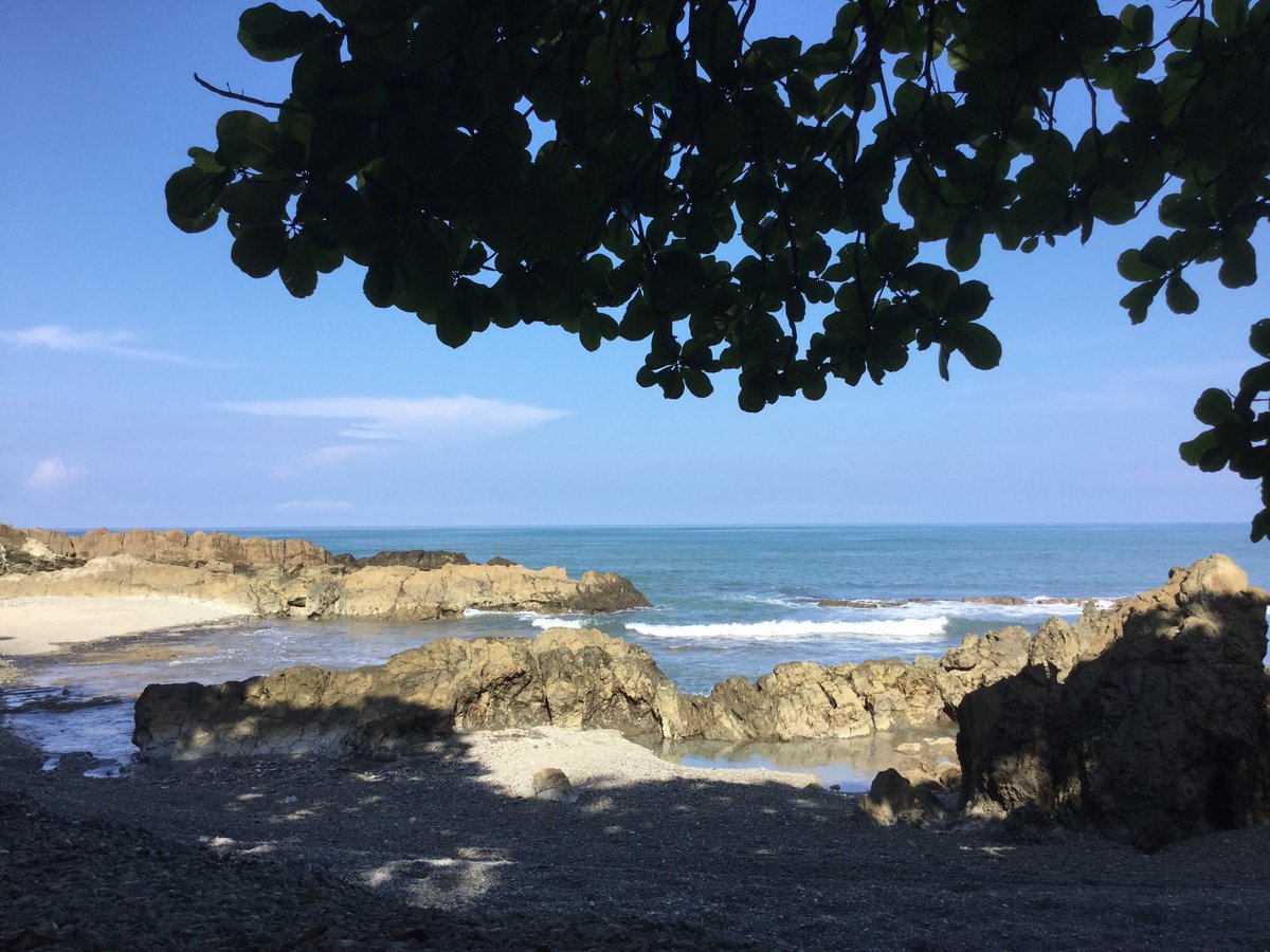 FullBellyCanada's tweet photo. ...new campsite in #CostaRica! #homeiswhereyouparkit #foodtour #panamericanhighway #Nicoyapennisula #Camperlife https://t.co/jdXrSlRpjr