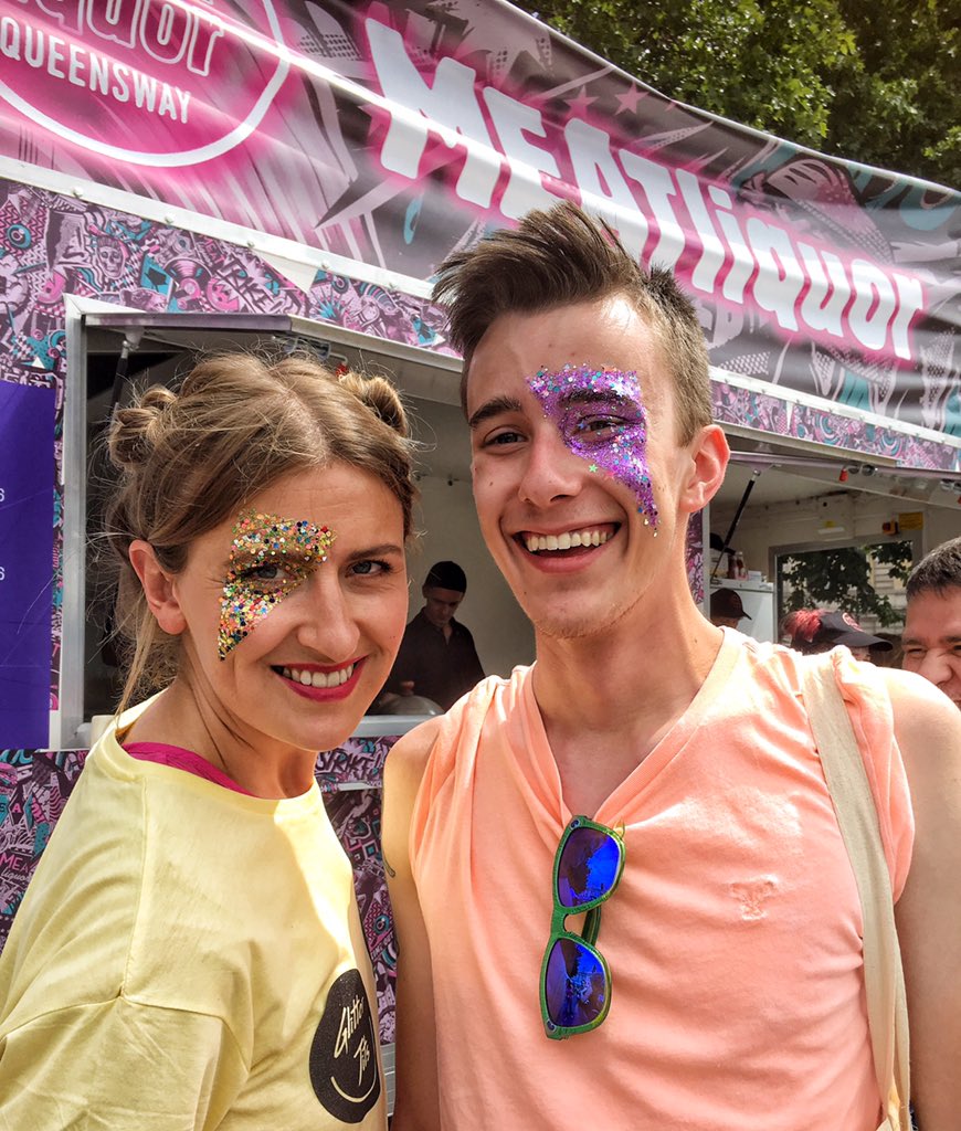 GlitterTitsLdn's tweet photo. Come & let us make YOU sparkle 'n shimmer @MEATLiquor in #TrafSq!
@GlitterTitsLdn
It's @LondonLGBTPride Day!!
#lovehappenshere #pride ❤️ https://t.co/luDdS5aDFc