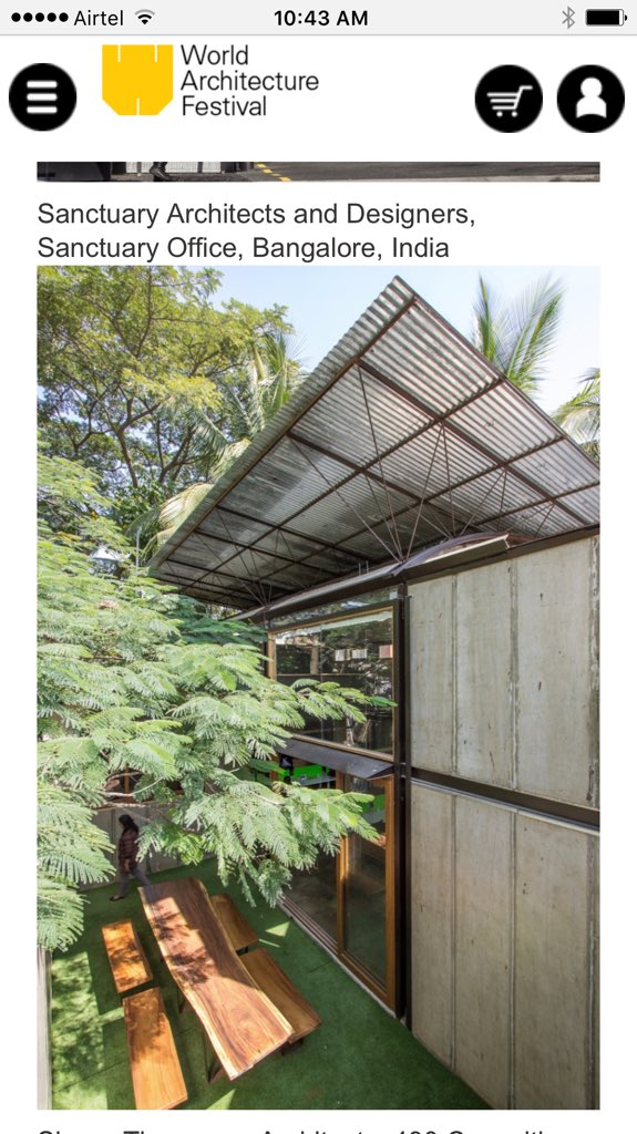 anshulchodha's tweet image. Our Sanctuary Office, B&apos;lore shortlisted as finalists at WAF2017 Berlin.#anshulchodha #sanctuaryarchitects #worldarchitecturefestival2017
