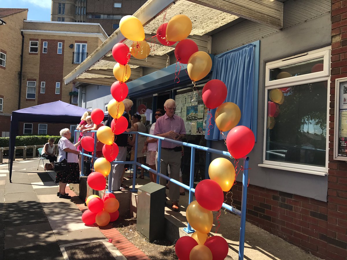 CeleStevenage's tweet photo. Here At The Re-Naming Of The @St_World_Forum Centre #BeMoreSherma https://t.co/sb7y74KkNp