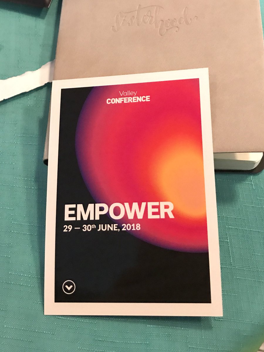 jenjerfer's tweet photo. This years conference isn't over yet but already planning who I can bring next year!!!! #ValleyConf #2018 #BringYourWorld https://t.co/rfbVe2dA3u