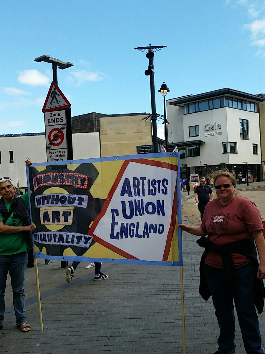 ArtistsUnionE's tweet image. Just arrived @DurhamGala we are near the Gala Theatre! Look foward to heari g some grt speeches! @theresaeaston @nif78