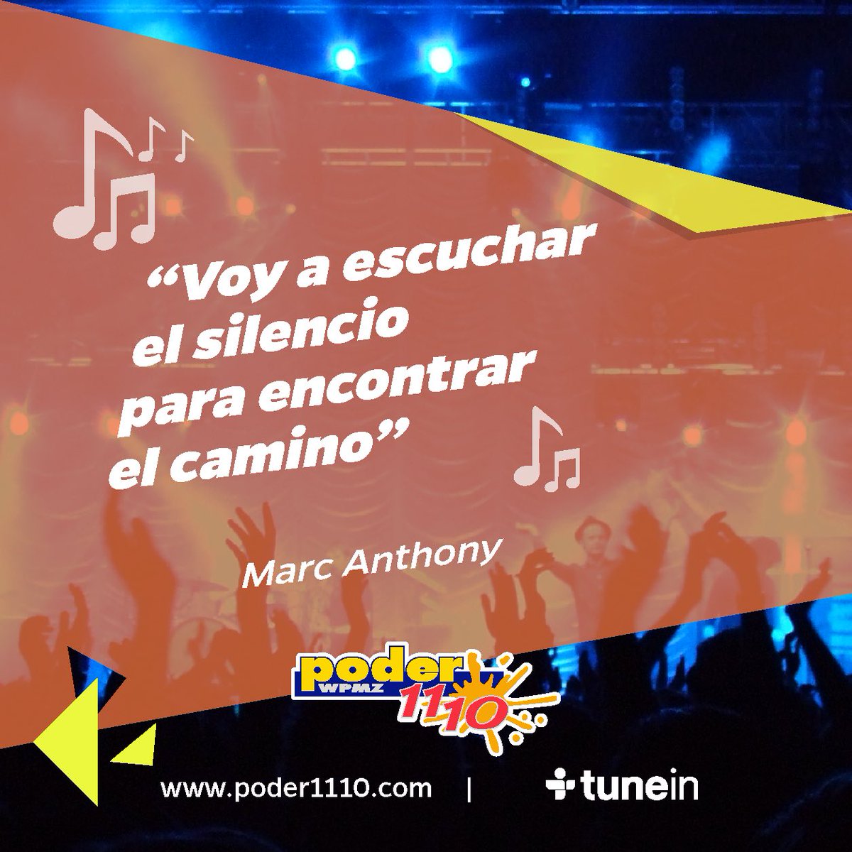 poder102fm's tweet photo. Poder 1110 Escúchanos: https://t.co/JvYlS1uemH y en Tunein

#Alócate #ConLaMusicaPorDentro #Atrévete  #HoyEsMiDia #Poder1110 https://t.co/ekdTuXHQyL