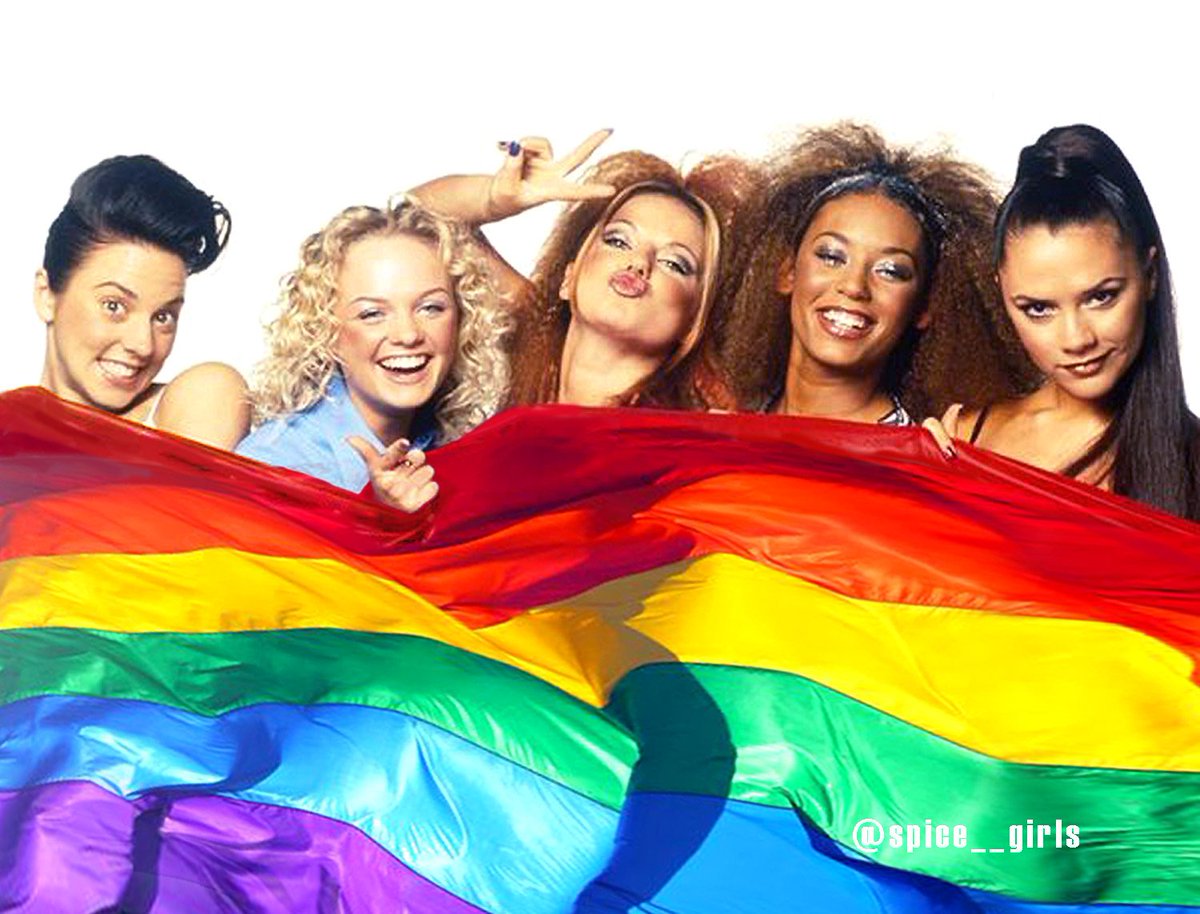 HAPPY PRIDE! 🌈 #LondonPride #PrideInLondon  #Love #LookForTheRainbow #SPICEGIRLS 🏳️‍🌈