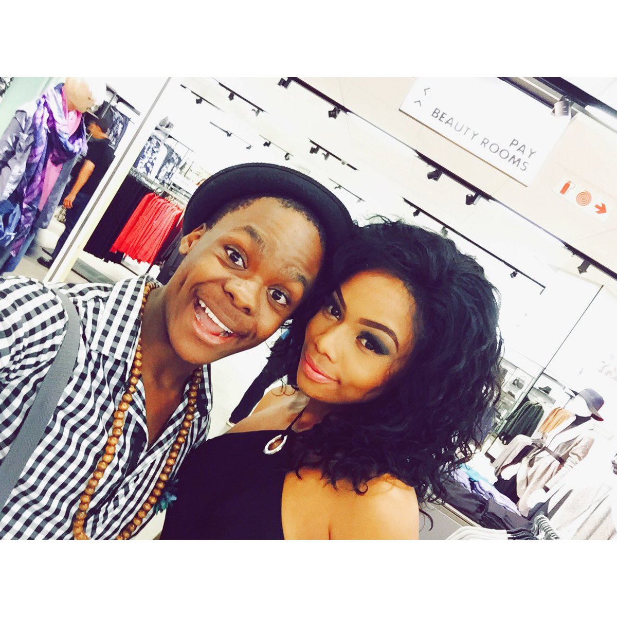 Bonang's tweet image. Happy birthday @katlegohrh!! Hope you're having a magical day!! Lotsa love. ALWAYS! ❤️❤️ FAVVVEEEEE! 🕺🏽