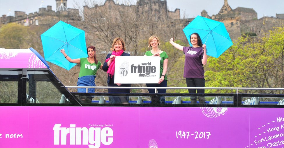 edfests's tweet photo. Nearly #WorldFringeDay, @edfringe's worldwide celebration of 70 years of fringes, with over 200 fringes taking part! https://t.co/P3CVSLrFzI https://t.co/Py9fuBWws9