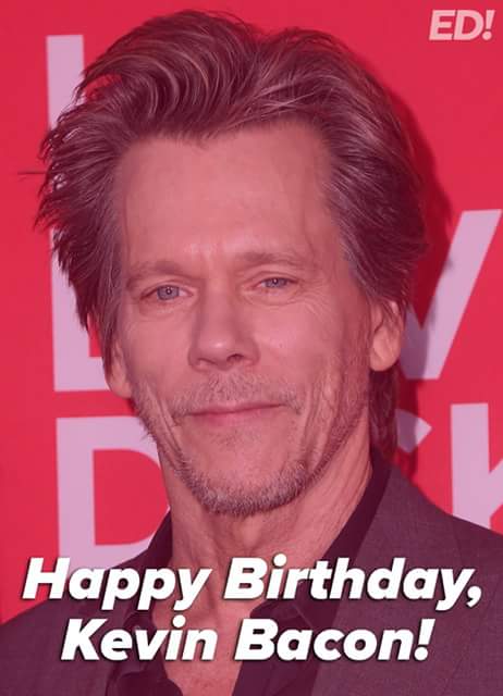 Happy birthday to Kevin Bacon who turns 59 years old today! 
