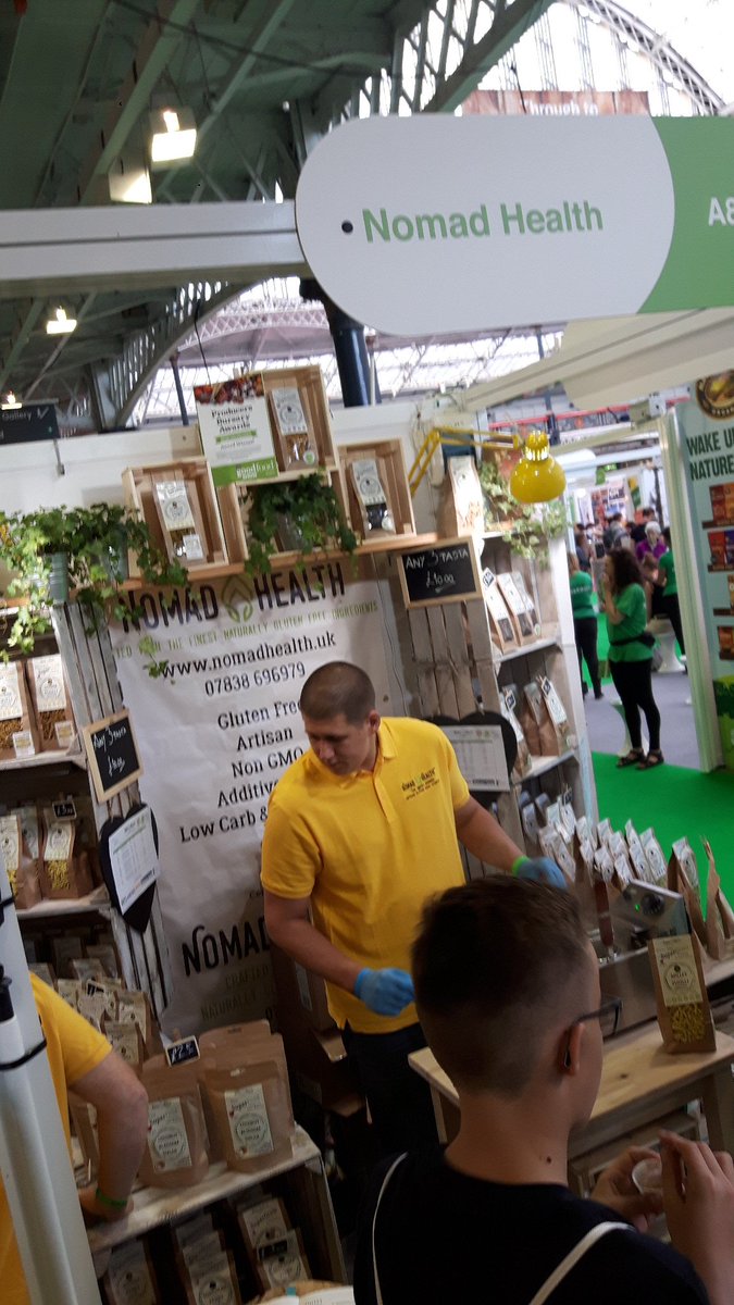Impressive new artisan pasta company 😍 <a href="/SupergrainPasta/">Supergrain Pasta</a> Recommend you check them out. <a href="/AllergyShow/">Allergy & Free From Show</a>  #glutenfree #Coeliac