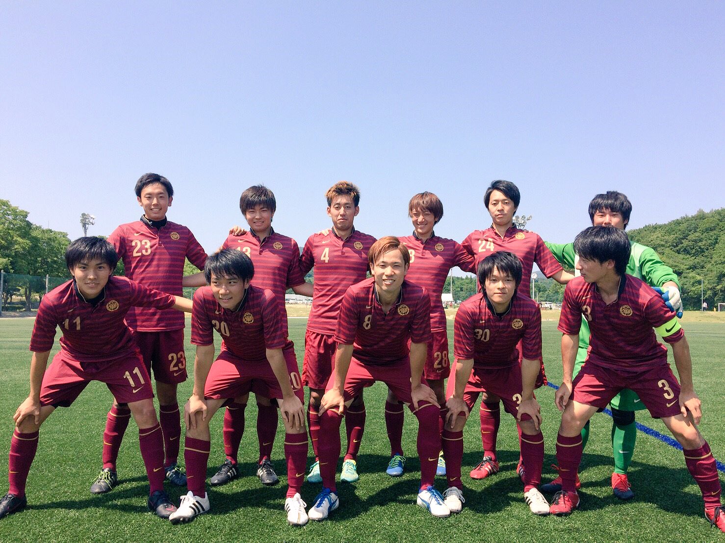 福島大学体育会サッカー部 7 8 土 東北大学リーグ 第５節 Vsノースアジア大学 5 5 0 1 5 4 得点者 内山田晃 岡部椋太 古澤水輝 関健太郎 川又翔太 T Co Abrzeubqad Twitter
