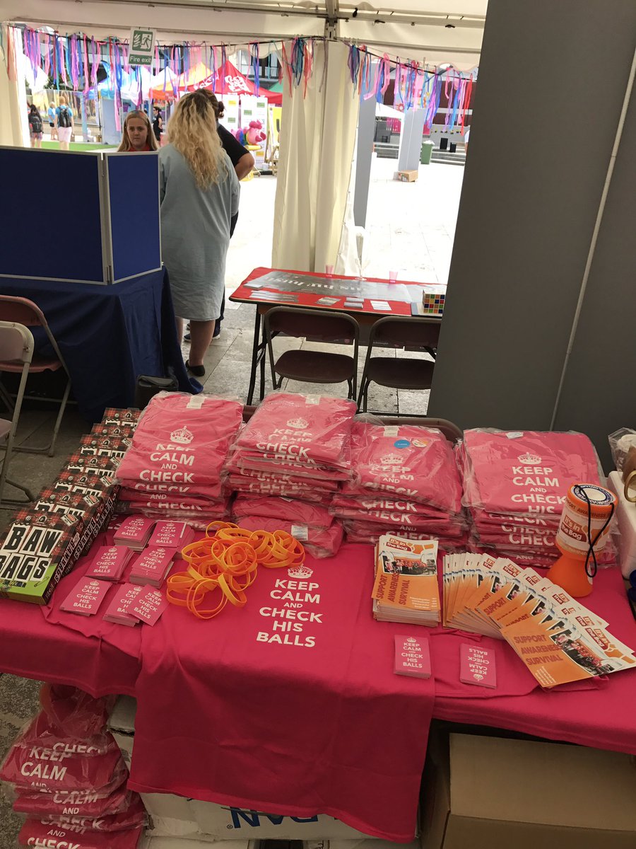 jellid14's tweet photo. Ready for a fab awareness day at Pride for @ItsInTheBag. Come down it's amazing! https://t.co/lv2acKC5eY