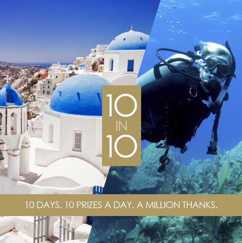 #KempinskiDISCOVERY welcomes 10 million members! We're celebrating with 10 days of giveaways: bit.ly/2u5An5f
#DISCOVERY10MILLION