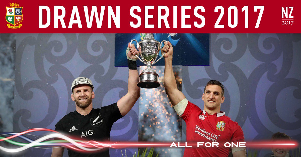 lionsofficial's tweet photo. 10 matches. One epic finale. A dramatic end to a thrilling series. #LionsNZ2017 #NZLvBIL 

Report👉 https://t.co/PJYk9pXuyP https://t.co/3czY7heuE6