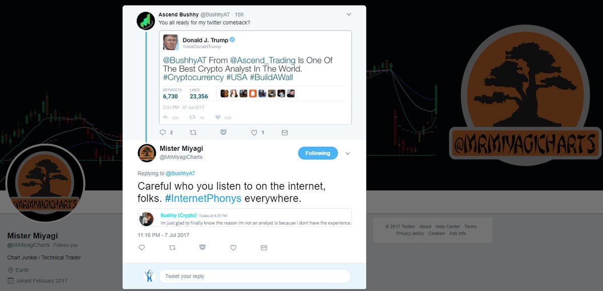 drugdaddyy's tweet photo. LOL rekt @BushhyAT #Catfishtrading https://t.co/wlsU7H5l1e