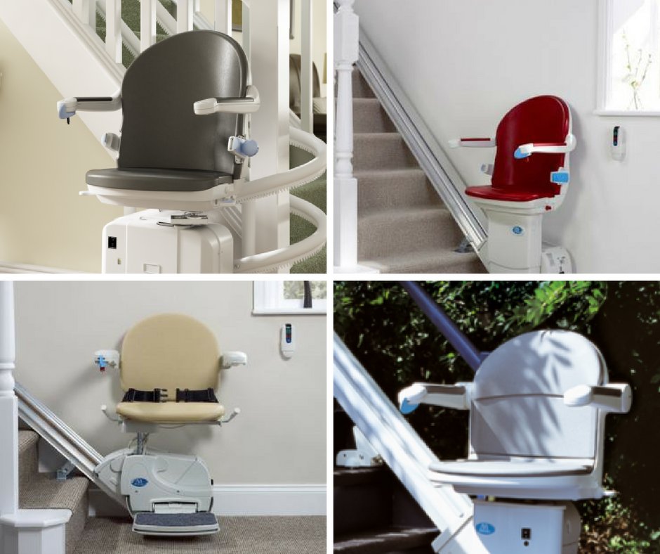 AgeUKShop's tweet photo. Straight, curved and outdoor #stairlifts to suit every need and budget! Provided by Handicare https://t.co/mkkVrHtwvi https://t.co/OjpHNLWKzQ