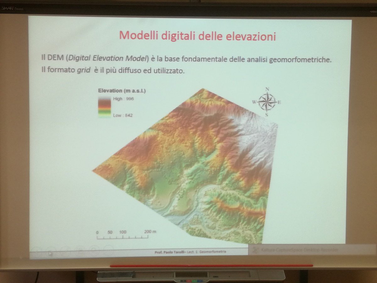 MasterGIS_Droni's tweet photo. Oggi #geomorfometria nel corso di #DigitalTerrainAnalysis con il prof. @TarolliP @UniPadova #8luglio https://t.co/Wr1WipGT7Y
