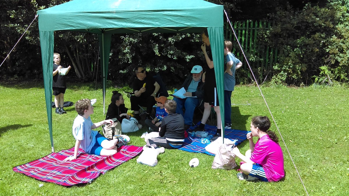 Waiting for the Manchester Battalion sports day to start #boysbrigade