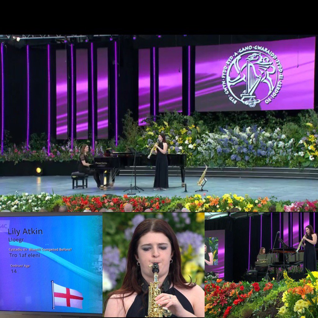 vanessa_atkin's tweet photo. @lily_atkin What a wk! @TrinityC_L #LTCL saxophone diploma and #Llangollen2017 International Young Musician finalist https://t.co/Iuv90mUUPy