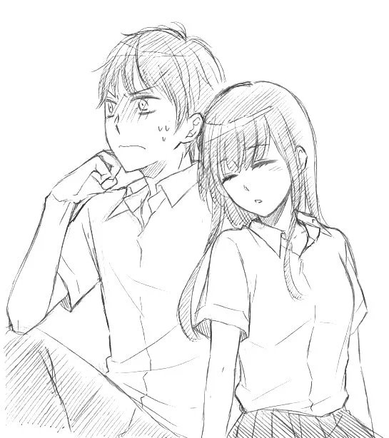 絵の練習を兼ねた落書き。青春ぽいイメージで。 