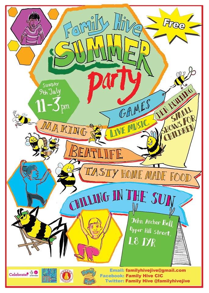 africaoye's tweet photo. THIS SUNDAY, don't miss the Family Hive Summer Party https://t.co/k2ic5WvRCV FREE ENTRY @familyhivejive @Festival_31 @squashnutrition https://t.co/UvPoFBHsm7