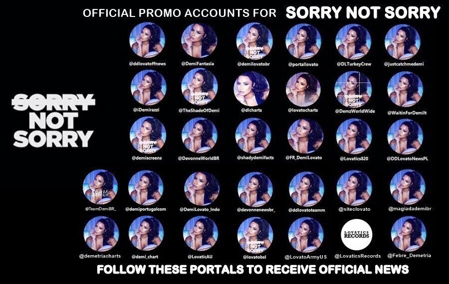 demiscreens's tweet photo. Guys these are the official accounts working  about Demi's new single!
Follow us for the lastest news! #SNSJuly11 https://t.co/Xi4UDslr6Z