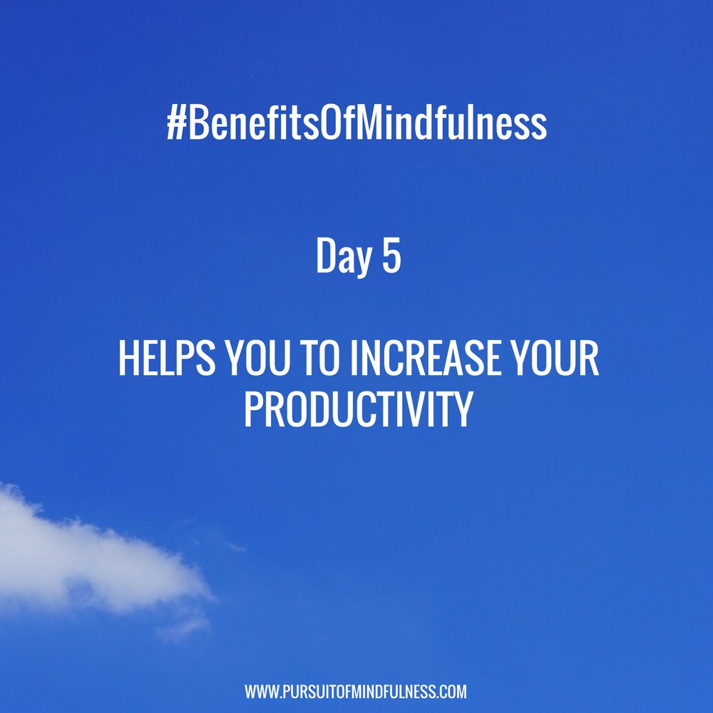 pursuitofmind's tweet photo. #Mindfulness #Meditation #BenefitsOfMindfulness #12daysofbenefits #Mindful #Motivation #PursuitOfMindfulness #Productivity #Work https://t.co/fvMBwN2Vp0