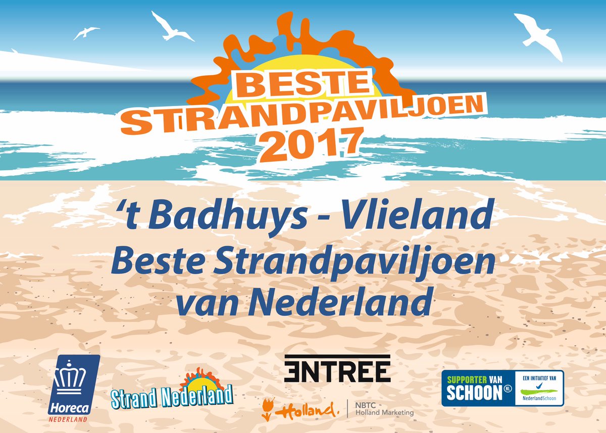 BadhuysVlieland's tweet photo. Het lekkerste ijs eet je bij 't Badhuys! #bubblewaffle #bestepaviljoenvannederland #strandpaviljoen #badhuys #vlieland #2017 #trots https://t.co/cqpDxfUkNO