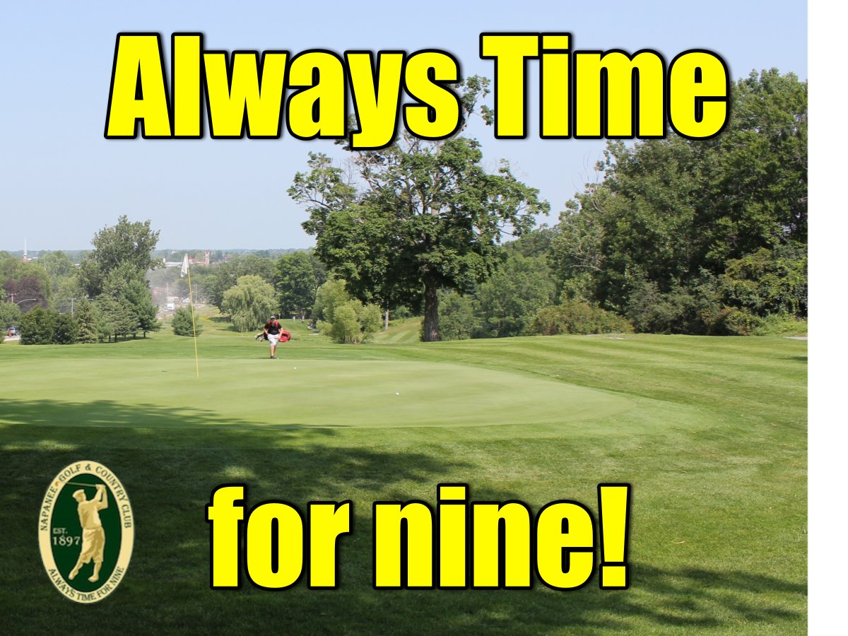 Book with us online chronogolf.ca/club/napanee-g…