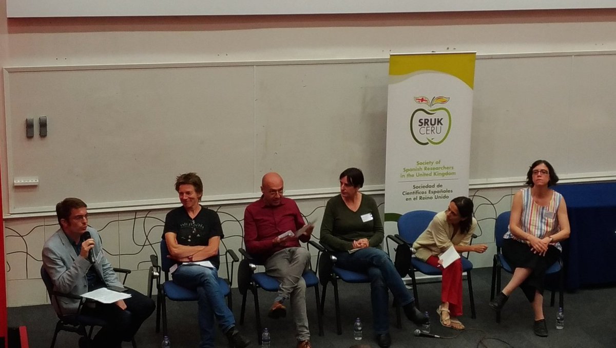 Time to discuss with our speakers if Science&amp;Research can help in accomplishing the #GlobalChallenges humanity is facing #SRUK2017