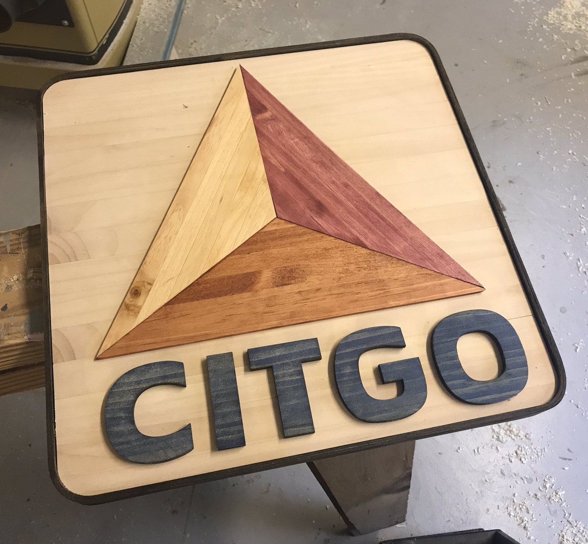Summer project #citgo #boston #woodworking