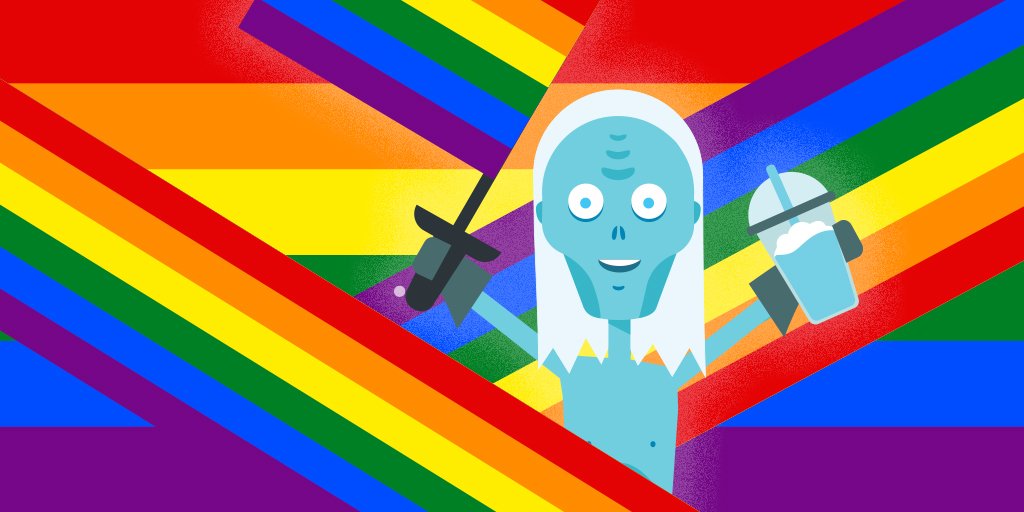 _GoTBot_'s tweet image. Happy Pride! ❤ 💛 💚 💙 💜 #PrideInLondon #londonpride2017