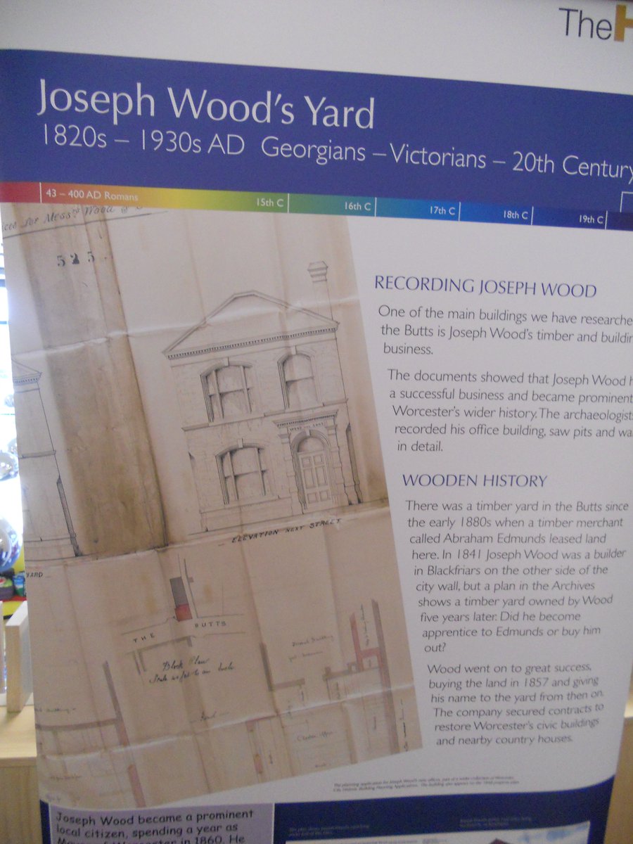 ExploreThePast's tweet photo. The plans for the 1840s Joseph Wood building (now We Are Beard)  are included in the Before the Hive exhibition #HiveAtFive @TheHiveWorcs https://t.co/D7xUsQqcmN