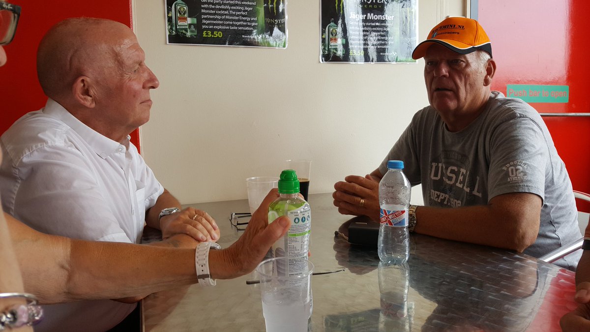 Racemini68's tweet photo. @Mini_Festival 2 rallycross legends Graham Strugnell and Fred Kalkhuis. https://t.co/tpPRmxTHMg