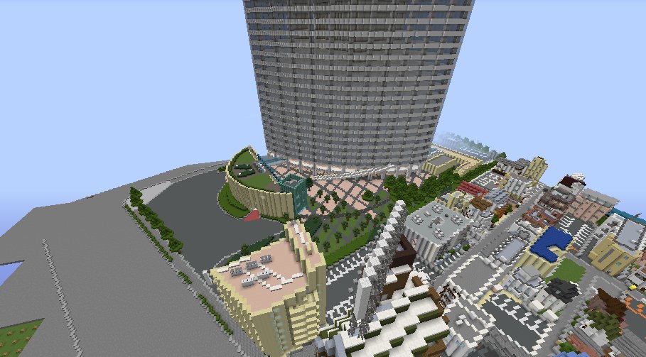 西新宿再現サーバー Minecraft Minecraft 西新宿再現サーバー W 前回の投稿からまた間が空いてしましました W 今回はntt東日本本社ビル 高層棟 低層棟 中央環状西新宿換気所 都営バス渋谷自動車営業所新宿支所を建てました