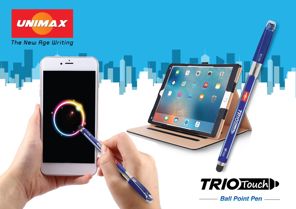 unimaxindia's tweet photo. How about a different ‘touch’ to the weekend with your loved gadgets? #StartWriting #Unimax #Saturday #Gadgets #TrioTouch #Weekend https://t.co/gnfGWcrDXN