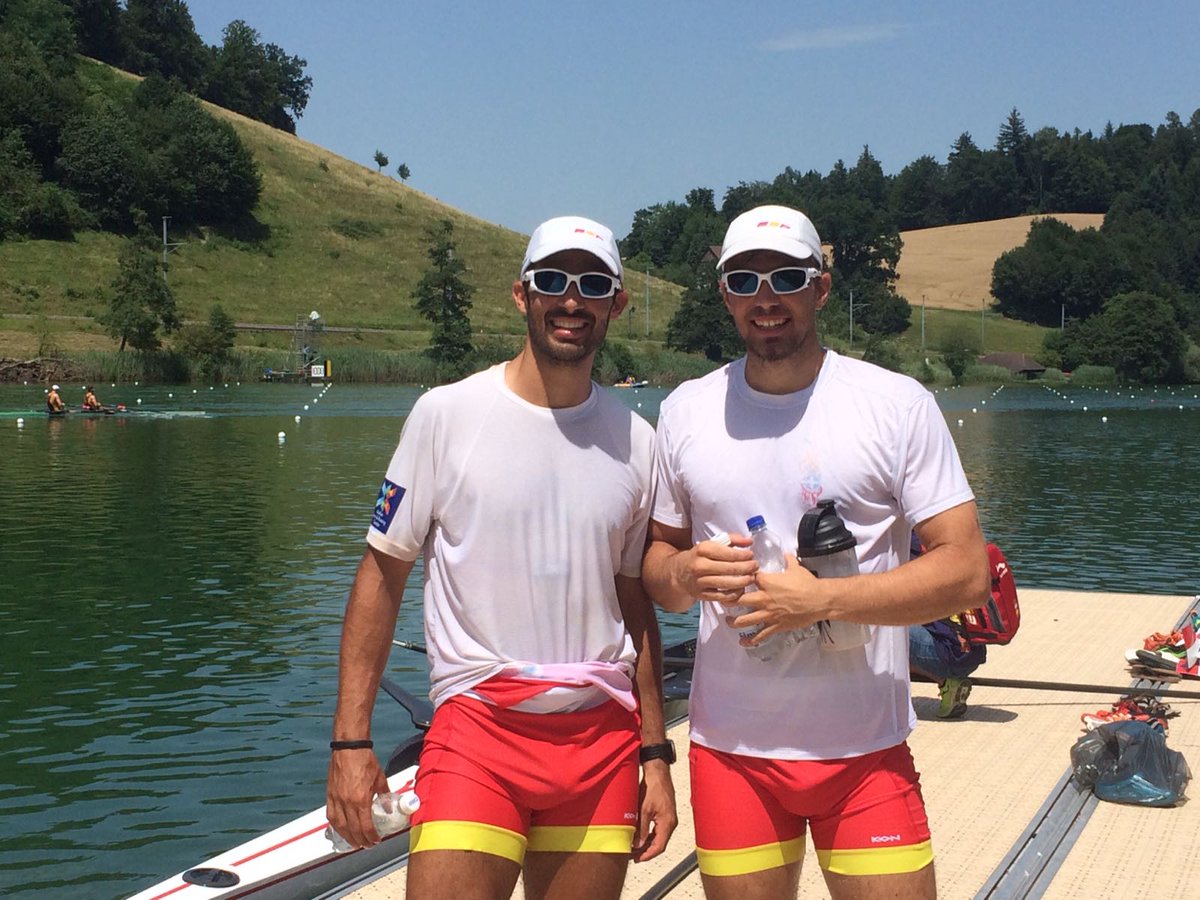 fed_esp_remo's tweet photo. El 2- de @alexsigur y @pauvema, remarán la final A de #WRCLucerne !!! https://t.co/TMTRTTlTdJ