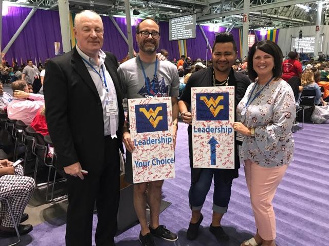 AnstedMiddle's tweet photo. Mr Crouch representing teachers all across the State at the NEA Representative Assembly in Boston! https://t.co/8vfo0Tk08b