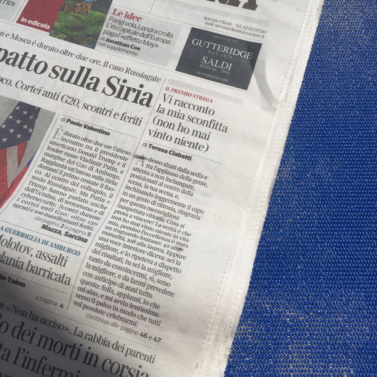 domenicomarock's tweet photo. Il 2o posto di @teresaciabatti ci ha regalato un piccolo sequel.La vittoria sarebbe stata un salto dello squalo.Così tutto torna #Strega2017 https://t.co/zOgG0h2NuE