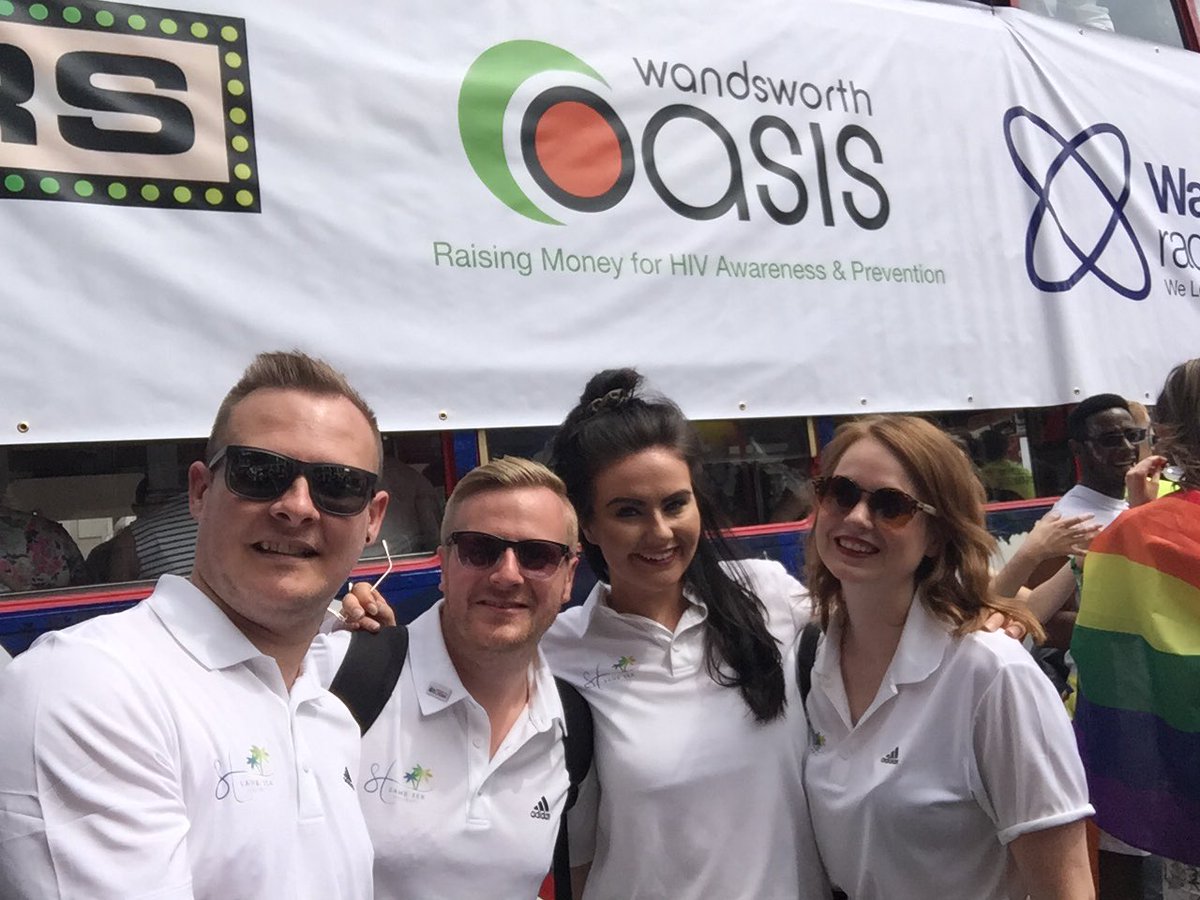 samesexholidays's tweet photo. We're ready for the parade with @wandsworthoasis @WandsworthRadio @2BrewersClapham 👏👏👏🌈🏳️‍🌈 https://t.co/e9Ogw9xUky