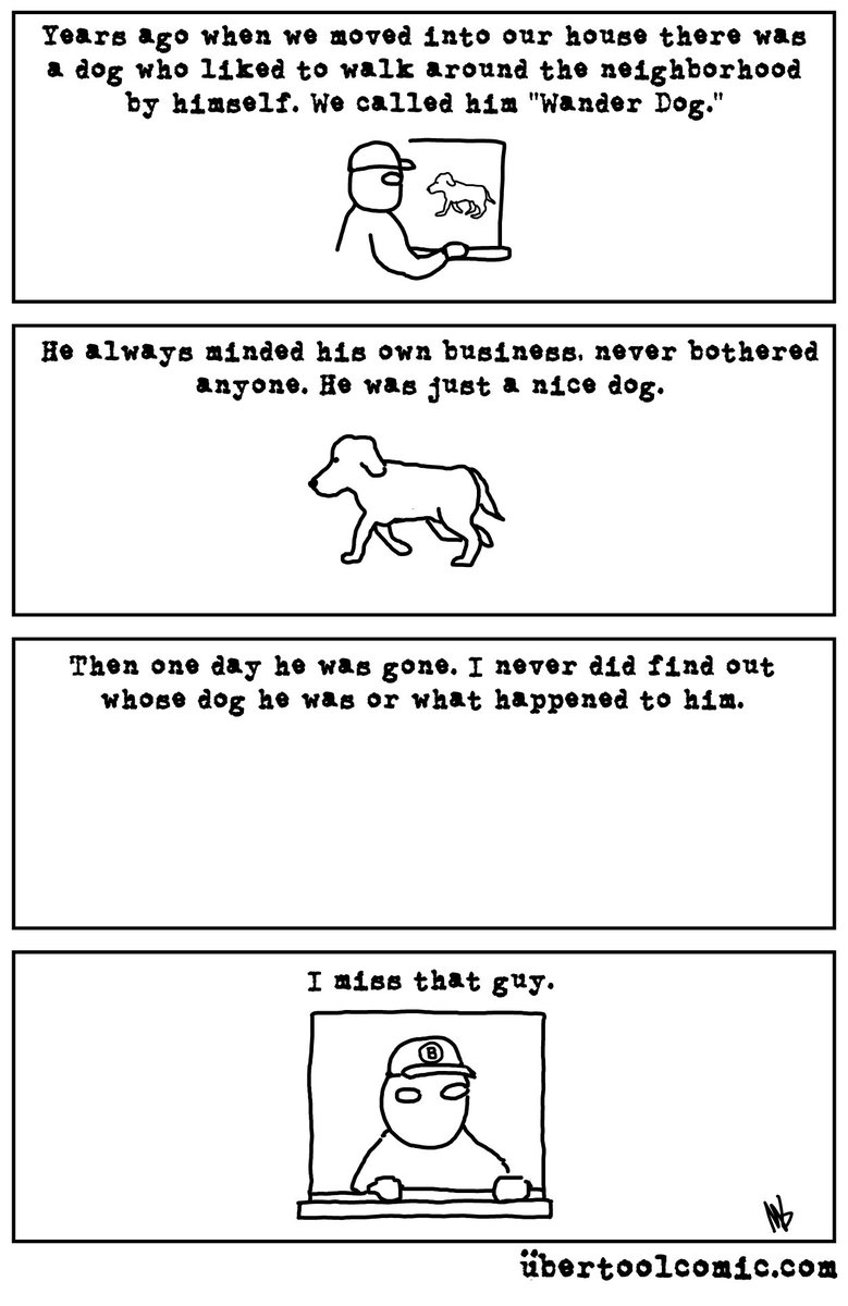 Wander Dog ubertoolcomic.com/?comic=no-268