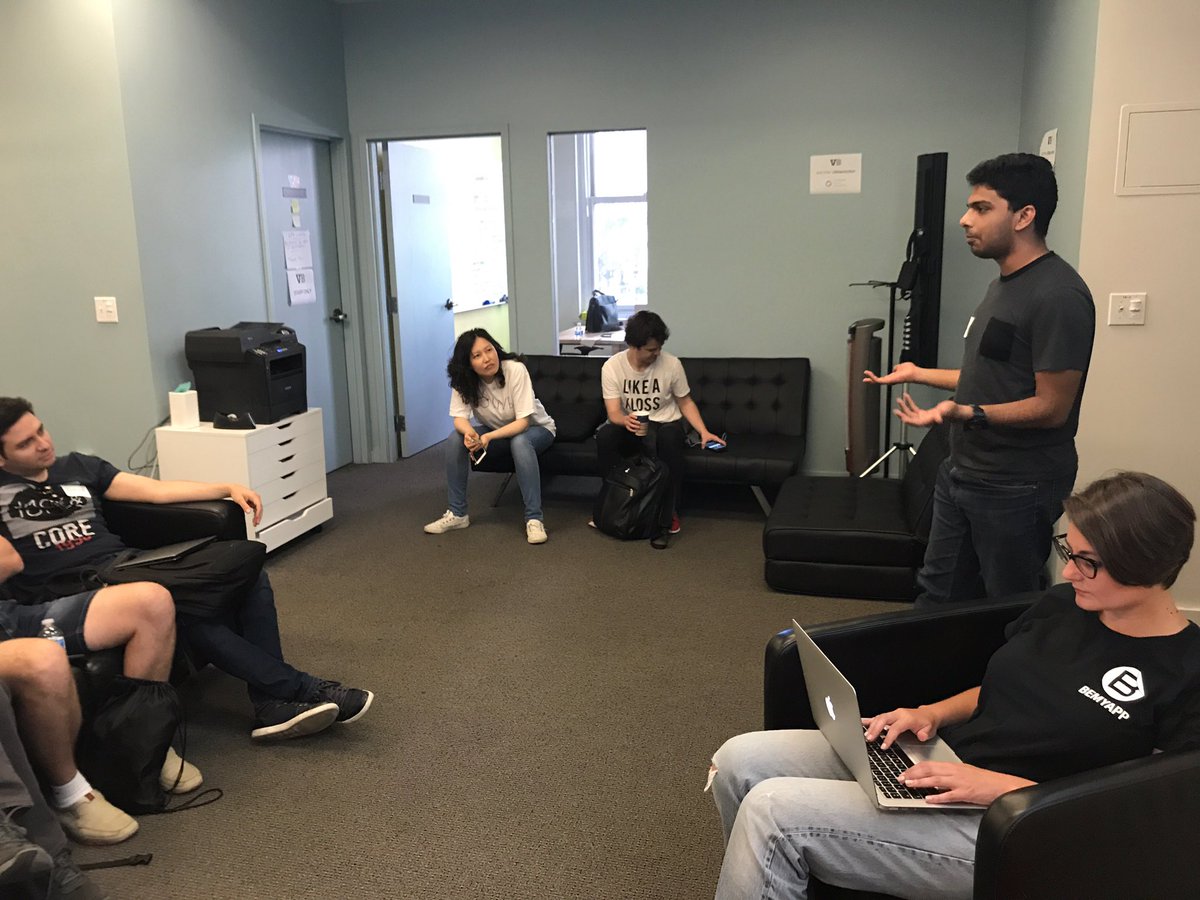 BMAEvents's tweet photo. Bay Area AI hackers are here at VentureBeat Hackathon to build their wild ideas! What are you up to this weekend, devs? #VBhackathon #MB2017 https://t.co/fPlQPb5lJc