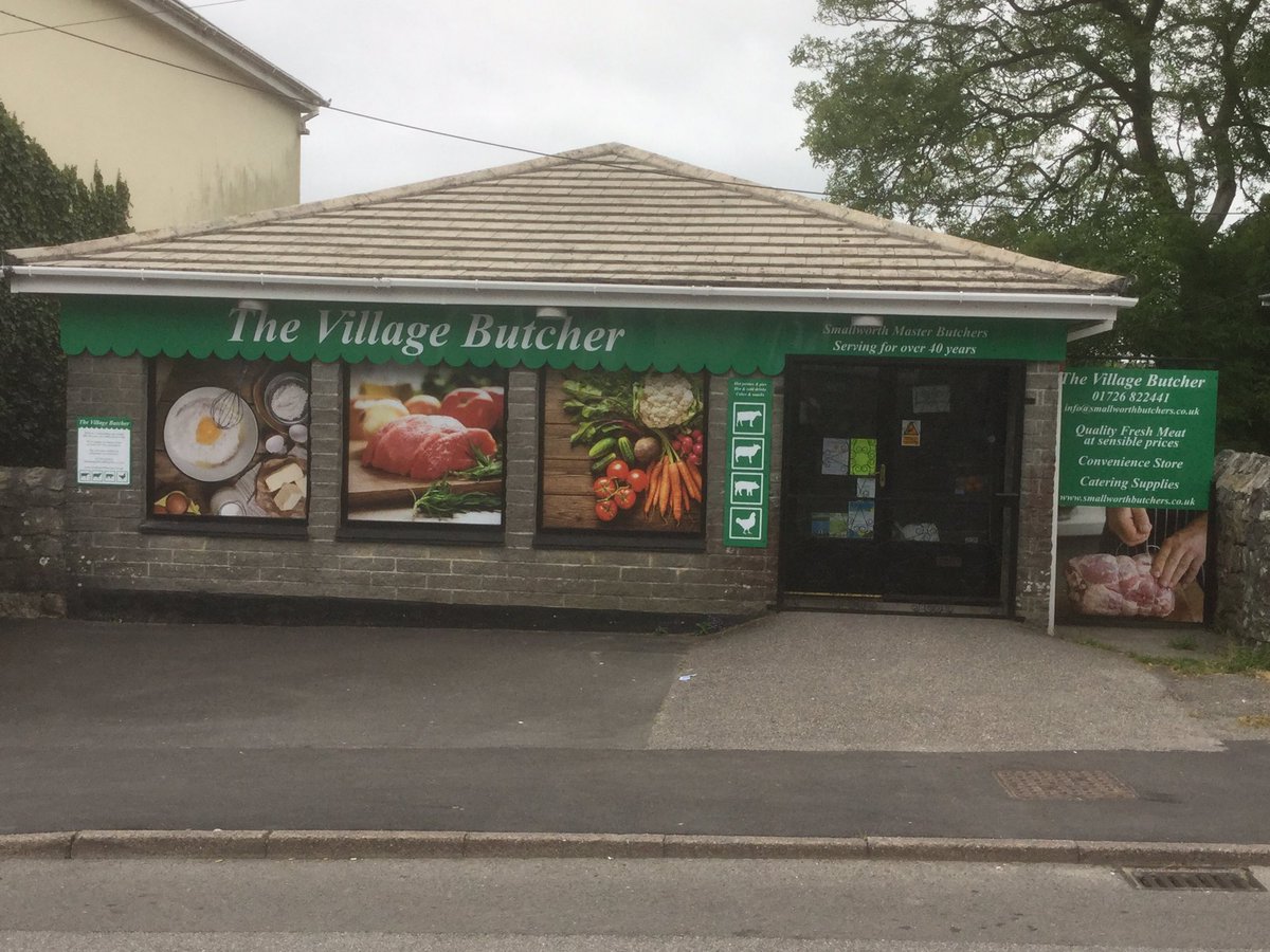 Fantastic meat great prices,
The Village butchers st dennis 
Cornwall