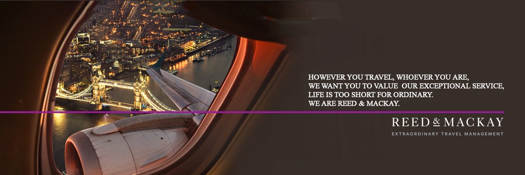Corptvltp's tweet photo. We are Reed &amp; Mackay. And proud of it.

@ReedMacTravel https://t.co/3orm89c38o