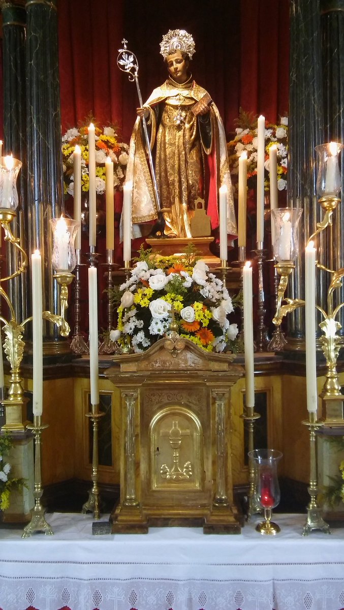 En 15 min. dará comienzo el solemne quinario a San Benito Abad patrón de Campillos. #CampillosCofrade