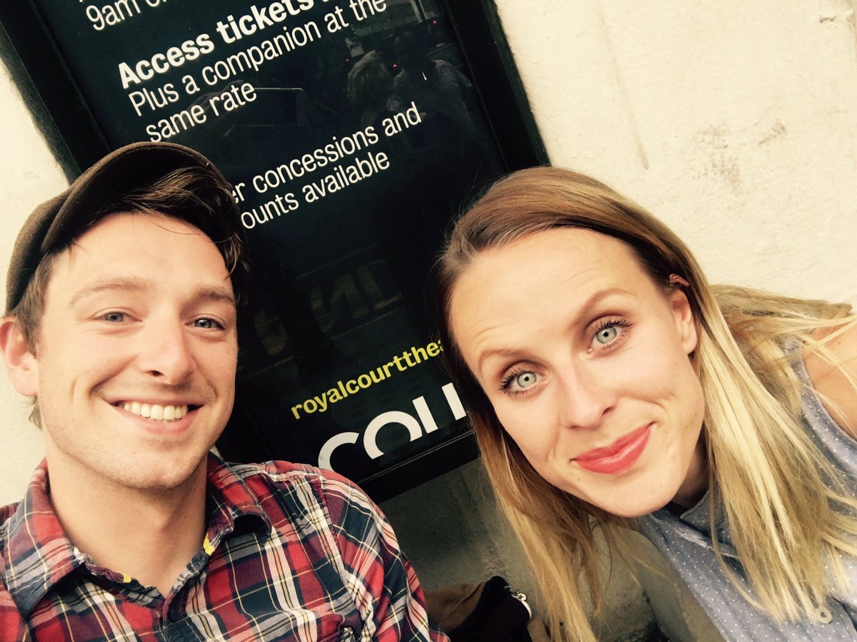 Soooo excited to see our <a href="/PeterHobday/">Peter Hobday</a> in his final performance of #AnatomyOfASuicide <a href="/royalcourt/">Royal Court</a>