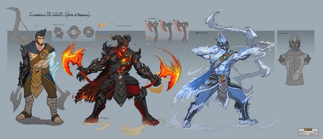 SacaMostros's tweet photo. @SMITEGame I do not know about you guys but Ullr looks unique the skin combines very well with each stance, Don't go for the easy gods Urll is worth it https://t.co/b8rALKdp1n