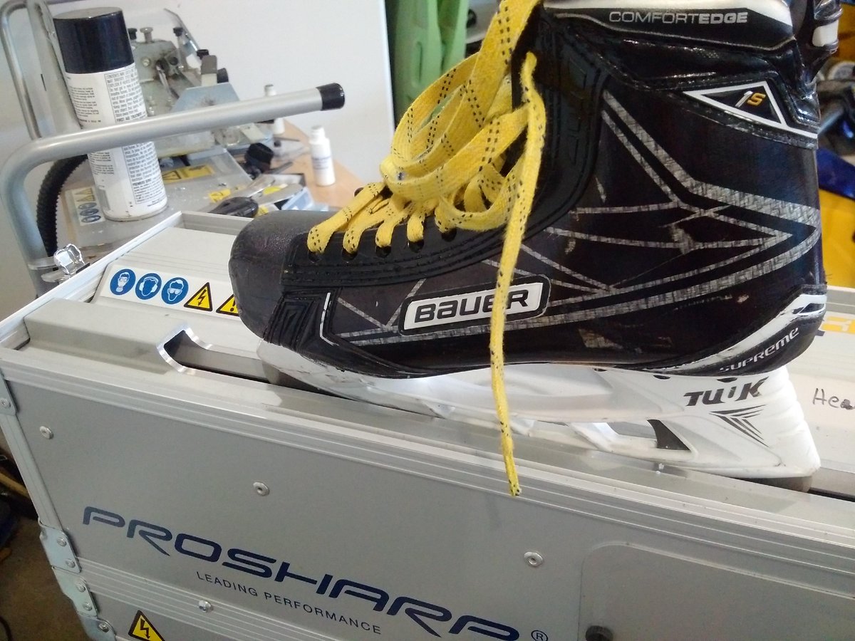 ProsharpPA's tweet image. A little touch up for this Genes Cycle Knights player for summer camp. #ypa #ChannelZ #Quad0 #Bauer1s