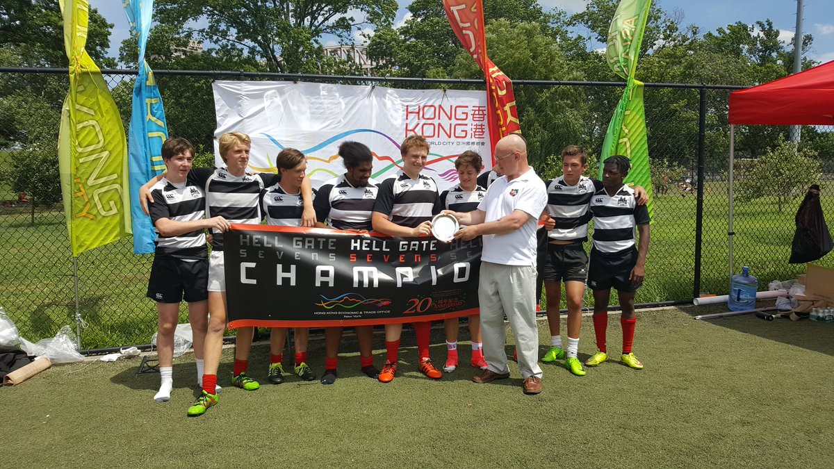 HellGate7s's tweet photo. @PlayRugbyUSA Academy 2 wins the High School plate! #HG7s #HKETONY https://t.co/M8F6f5lDVT
