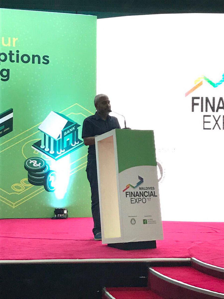 hdcmaldives's tweet photo. Closing ceremony of #MFE2017: Closing remarks by #HDCMaldives MD Saiman. #HappeningNow https://t.co/iscWo2EgTE