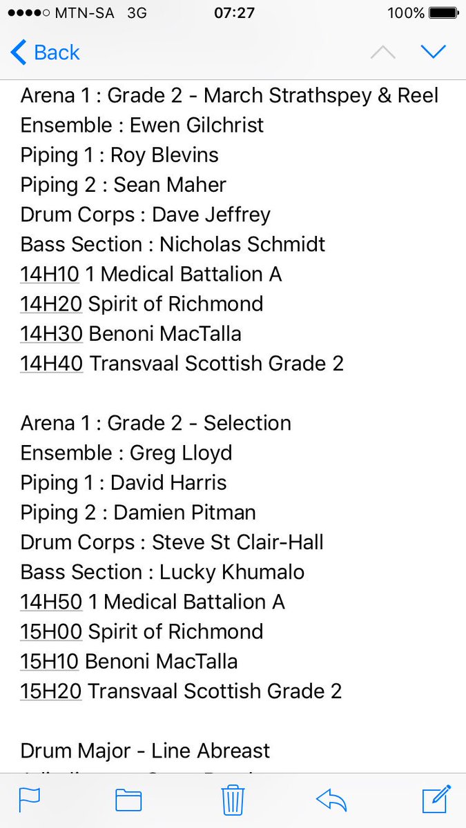 1MedPipeBandDbn's tweet photo. #1MedPB Will be in action at 2017 St Benedict's College Gathering, Harcus Road, Bedfordview on Saturday 15 July... looking forward to it 👍🍺 https://t.co/FrYlEY1Pvx