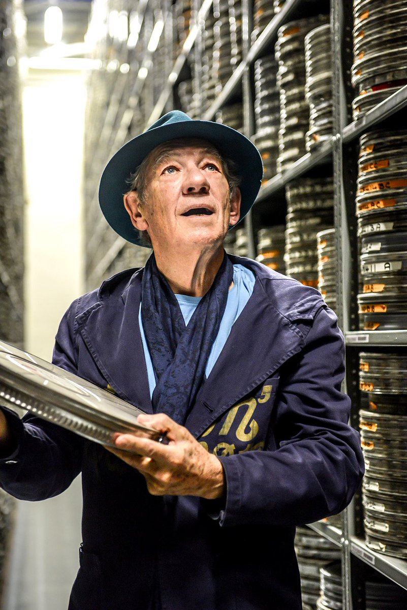 BFI's tweet photo. “My confidence only really peaked when I was 49 and said, 'Yes, I'm gay.'" – @IanMcKellen #LGBTinFilm #PrideInLondon https://t.co/BS4lpwZb9F